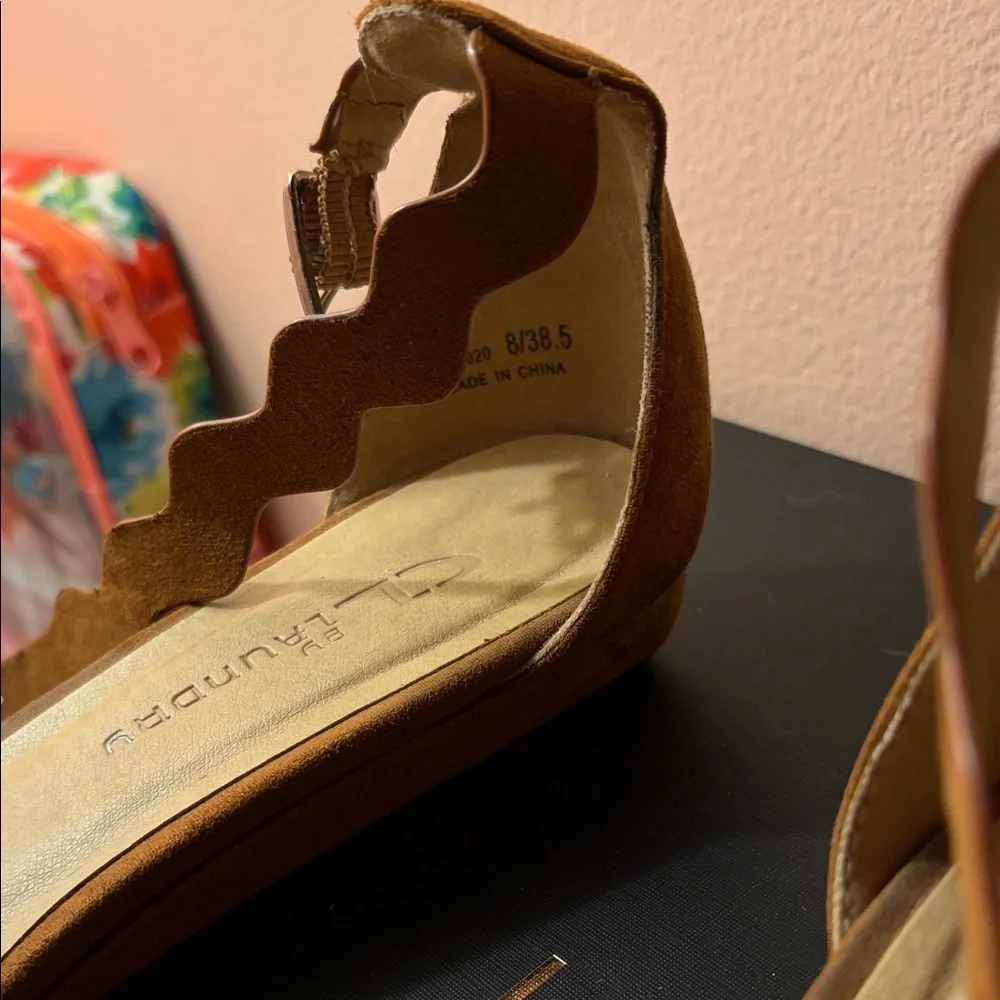 CL by Chinese Laundry Tan Pointed Flats - Picture 2 of 5